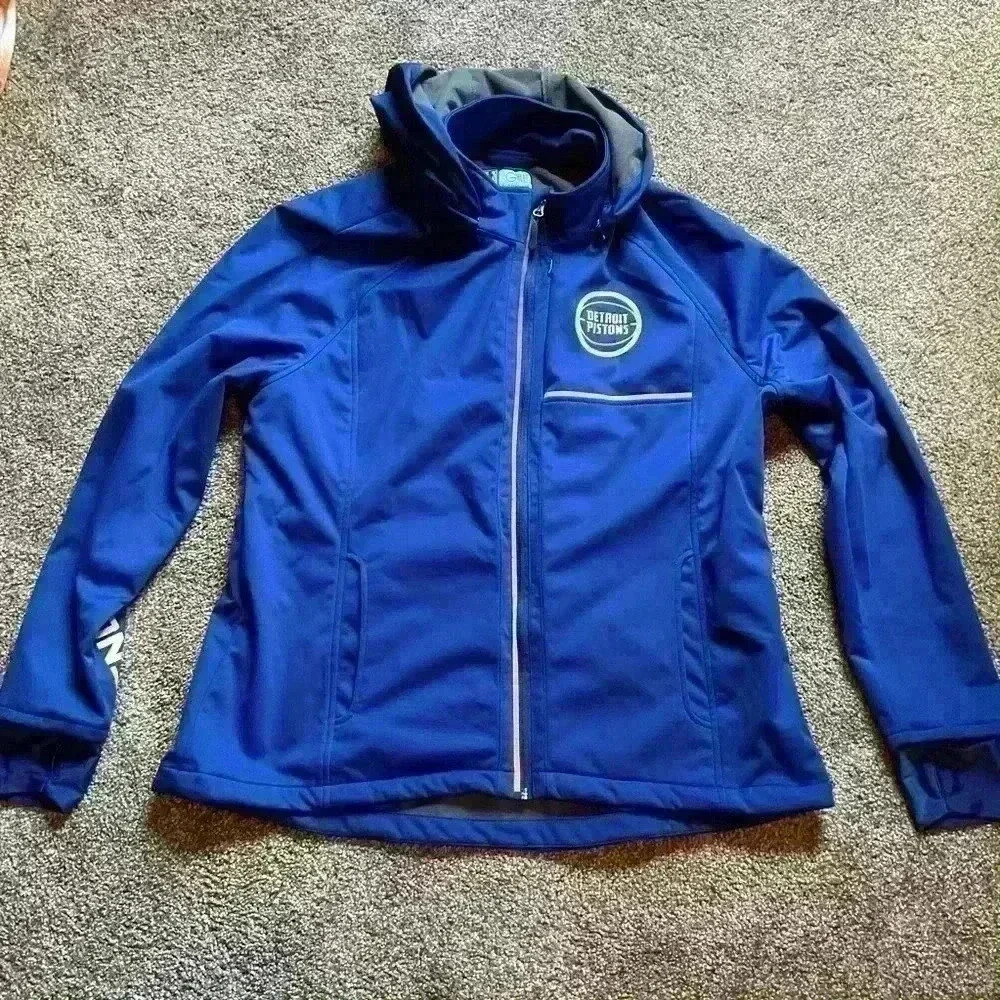 GIII NBA for her Detroit Pistons jacket